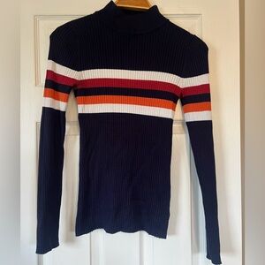 Pink Rose Deep Blue Knitwear